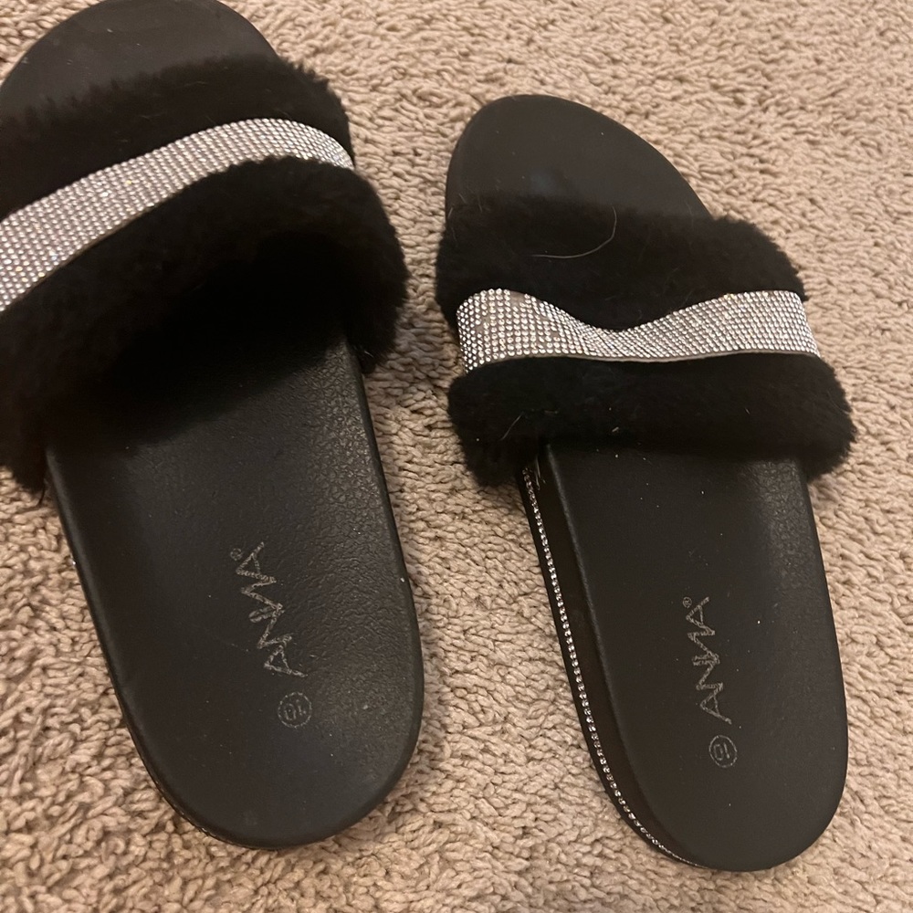 Shoe fairy bling slides npc IFBB show day slides